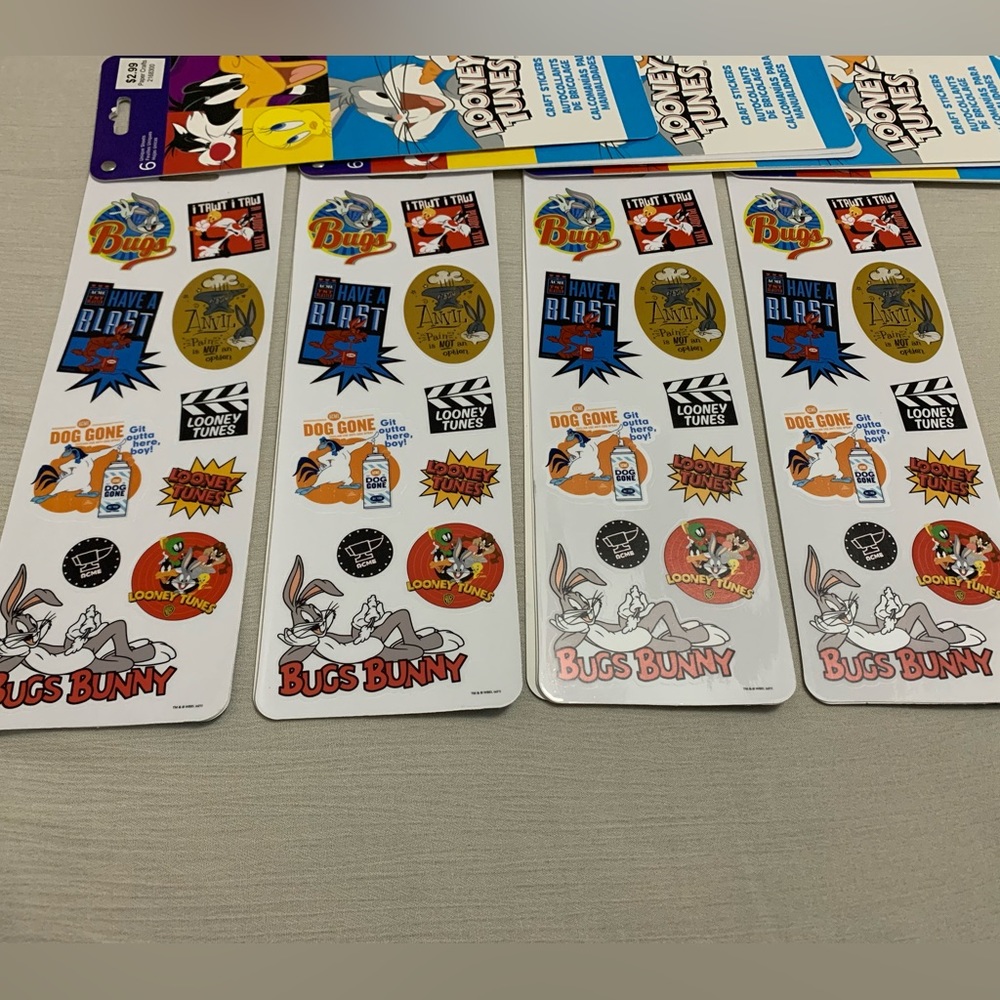 Looney Looney Tunes Craft Stickers - Picture 6 of 10